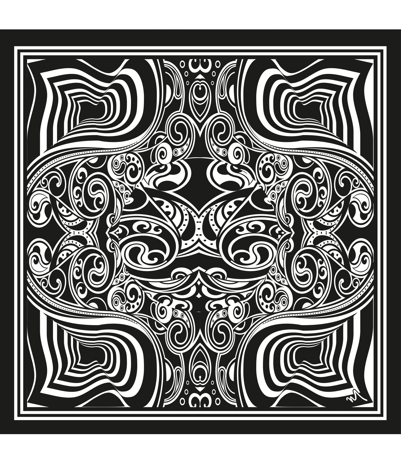 PAÑUELO ABSTRACT II 26